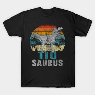 T Rex Dinosaur Tio Saurus Father Day T-Shirt
